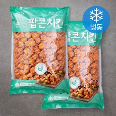 굿프랜즈 팝콘치킨 (냉동), 2kg, 2개