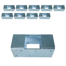 Well Goods方形管連接器 30 加長型, 10個