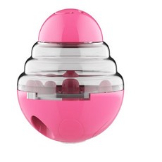 狗狗嗅聞不倒翁零食球, 粉紅色, 1個