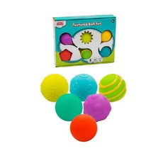 小英雄軟嬰兒觸覺球 6p, 混色