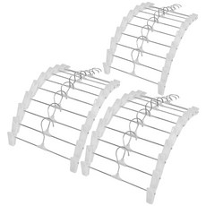 KAZT Lloyd 防滑夾式褲架, 白色, 30個