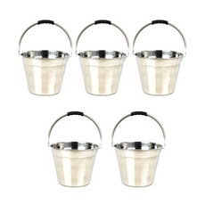 多功能不鏽鋼提桶 S 5入, 混色, 直徑260mm*深度200mm