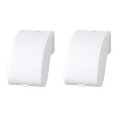 翻蓋多功能肥皂架, 白色, 2個