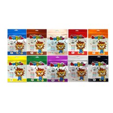 TODAN Hobby黏土 50g x 10種套組, 混色