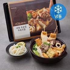 프레시지 고래사어묵 어묵 우삼겹 우동전골 밀키트 (냉동), 740g, 1개