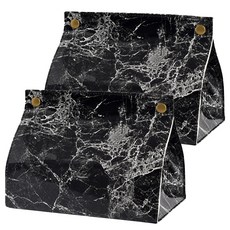 데코 마블 티슈홀더 2p, 블랙