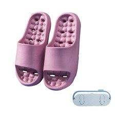 馬卡龍色系浴室拖鞋 T123 + 掛架套組 Type2, 1個