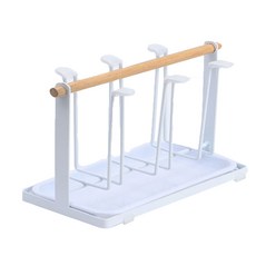 Witch's Living 6件式鋼杯架, 1個, 白色的