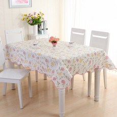 仙杜瑞拉裝飾 防水桌布, 夏花, 6人用(183 x 137cm)