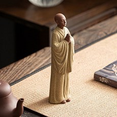 佛誕節迷你佛像雪香僧人, 檸檬色