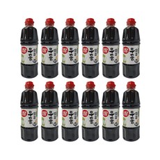 식자재왕 우동 쯔유, 880ml, 12개