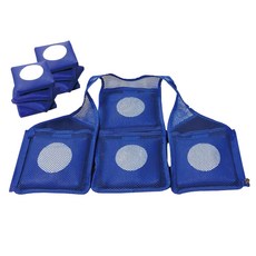 ESD高科技BI冰背心+冷媒 8入, 1套