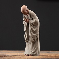 佛誕節迷你佛像雪香僧人, 灰色