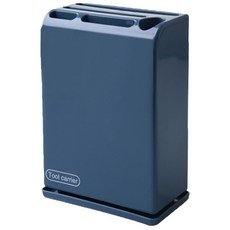 長方形塑膠刀具收納盒 YT_RA652, 藍色, 1個