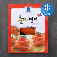 알찬해 훈제연어 슬라이스 (냉동), 250g, 1개