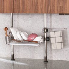 不鏽鋼304立柱式餐具瀝水架 400, 單色