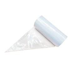 迷你塑膠擠花袋 145 x 200 mm, 單一顏色, 100個