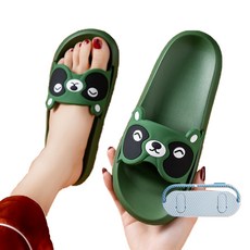 帕梅拉 T134 粉彩色系浴室拖鞋+拖鞋架 類型4, 1套