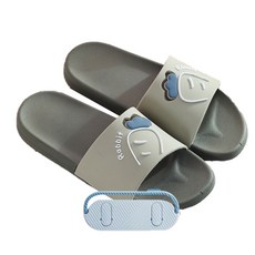 Pamella T136 馬卡龍色系浴室拖鞋+拖鞋架 類型4, 1個