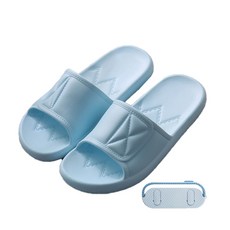 Pamera T129 馬卡龍色系浴室拖鞋+拖鞋架 Type 2, 單一顏色, 1個