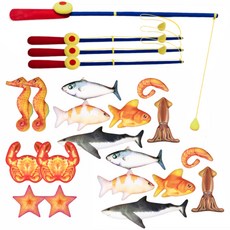 世界玩具釣魚竿釣魚游戲套組