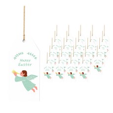 이스터 엔젤 택, 혼합색상, 100개