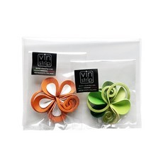 vin strip 花朵造型紅酒杯識別環 OPP包裝, 隨機出貨, 2個