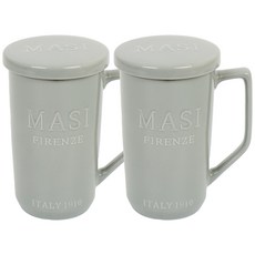 Marsh 法國多茶杯套裝, 2個, 薄荷灰