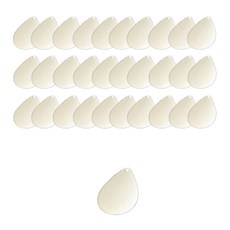 IDealaser 不鏽鋼水滴造型墜飾, 單一顏色, 50個