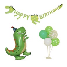 펄박스 아기공룡 풍선세트, 혼합색상, 1세트