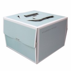 蛋糕盒 薄紗 1號, 25個, 愛心薄荷