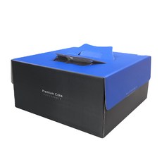 感謝Merci蛋糕盒 3號, 25個, 藍色