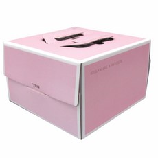 蛋糕盒雪紡2號, 25個, 愛粉紅色