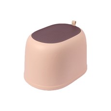 무핀 심플 욕실의자 핑크, 1개