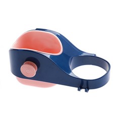 粉色收納吹風機架, 粉色+海軍藍, 1個