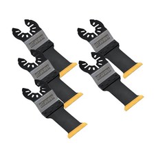 DEWALT 得偉 鈦塗層金屬專用多用途振動切割刀片100560 DWA4209, 5個