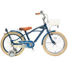 ASAHI Briller enfant 아동용 보조바퀴 자전거 40.64cm, 펄 블루, 120cm, 1개