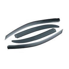 리드홈 폴리카보네이트 차량용 썬바이저 4p, 스파크, 투명블랙