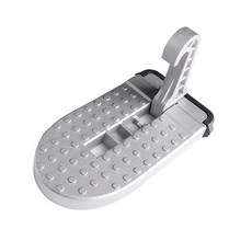 DK RV 多用途側邊折疊式車頂輔助踏板 銀色