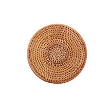 다세코 라탄 받침대 원형, 16cm, 1개