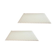 PROBY PE雙面遊戲墊 2入, 白色