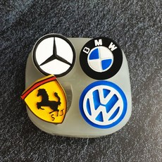 汽車標誌4款手工模具組, 混合色