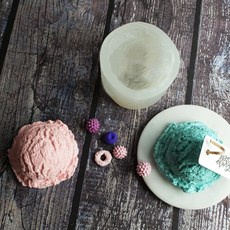 HANNAHS 스쿱 아이스크림 수제몰드, 혼합색상