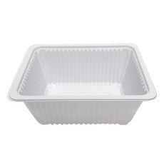 투고팩 실링용기 사각 2200ml OTP-71호 화이트, 1개입, 100개