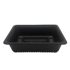 To Go Pack密封容器 方形 1500ml OTP-84號 黑色, 1件, 125