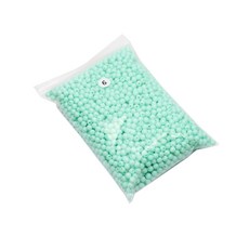 派對裝飾糖果色糖珠 250g 6mm, 薄荷綠, 1個