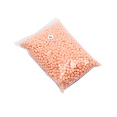 派對裝飾糖果色糖珠 250g 6mm, 杏色, 1個