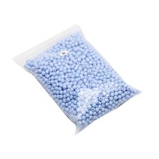 派對裝飾糖果色糖珠 250g 6mm, 淺藍色, 1個