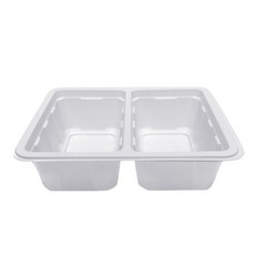투고팩 실링용기 사각 1500ml OTP-84-2A호 화이트, 1개입, 125개