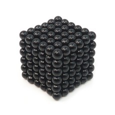 자석볼 네오 큐브 마그네틱 공 5mm, 블랙, 1개